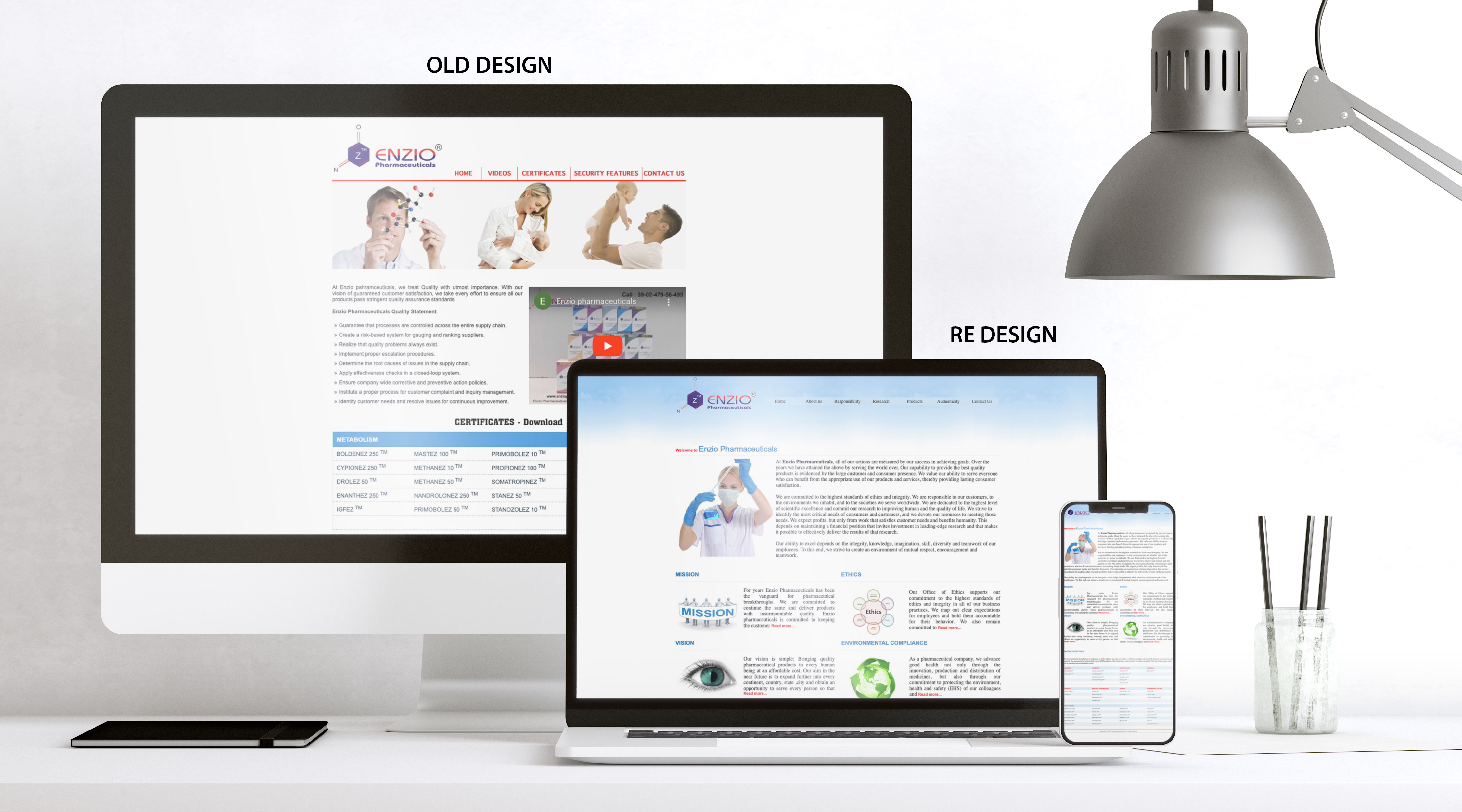 website redesign designer erode salem